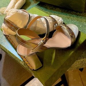 NEW Gucci heels. 36 and a half (6 1/2 US) Never worn